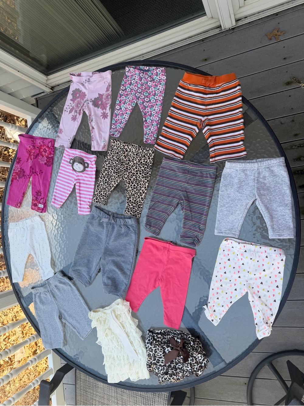 13 leggings bundles set + 2 wraps dody kids lace satin